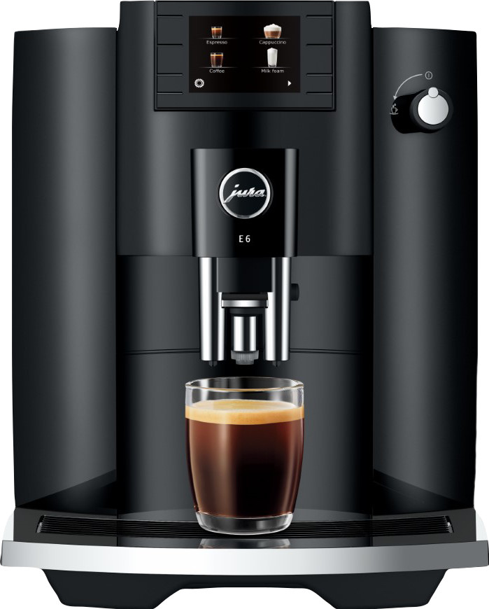 JURA E6 Piano Black (EC) front