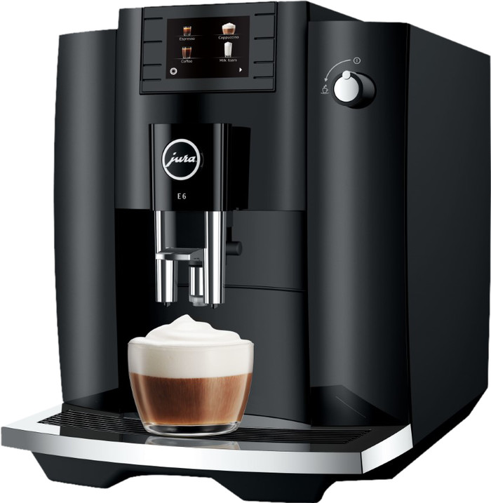 JURA E6 Piano Black (EC) right side