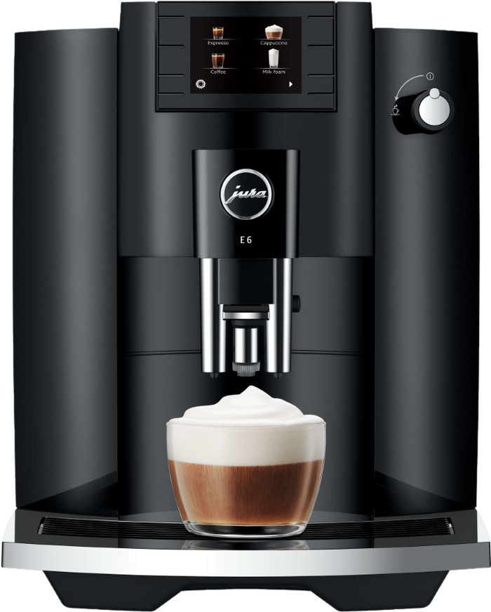 JURA E6 Piano Black (EC) front