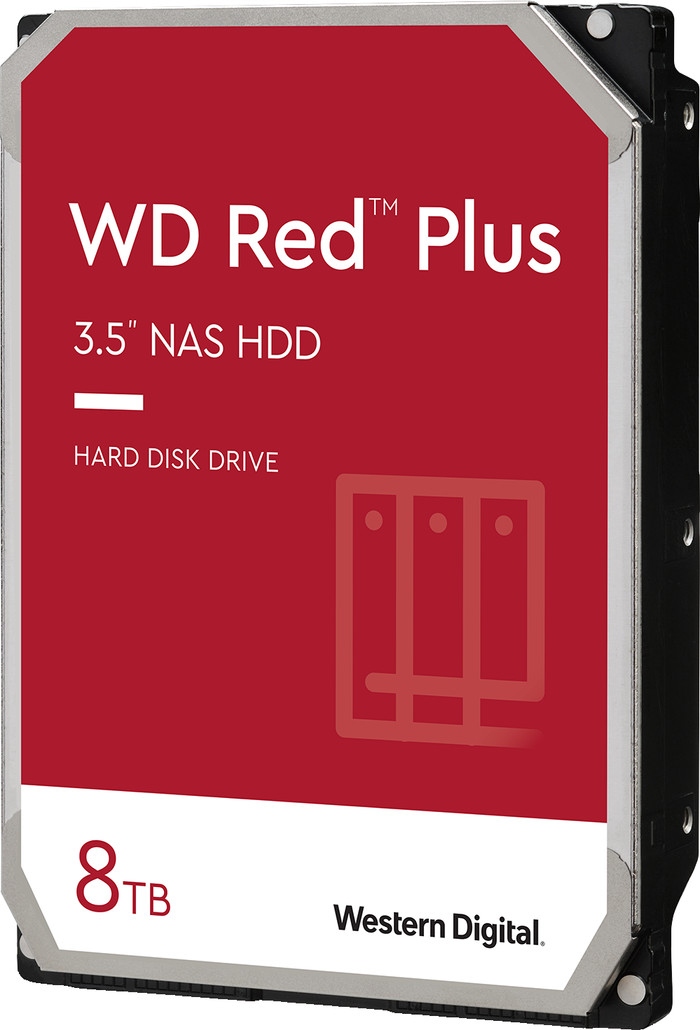 WD Red Plus WD80EFPX 8TB back