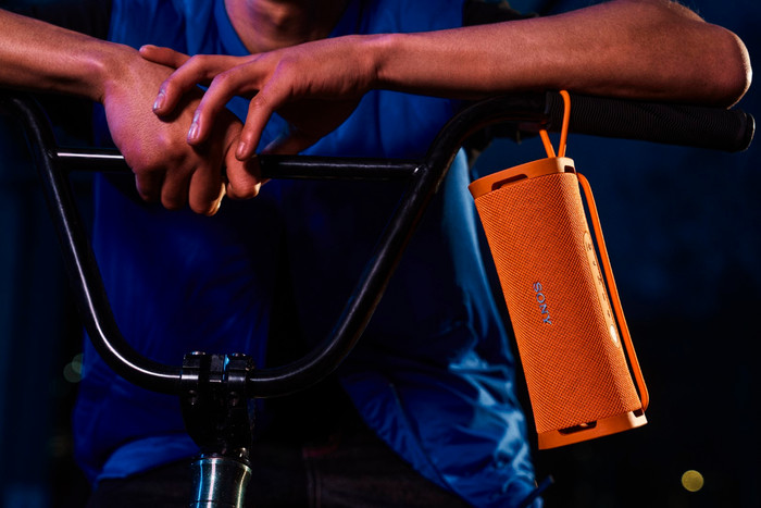 Sony ULT Field 1 Orange product in use