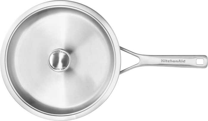 KitchenAid Multiply Poêle Paysanne 24 cm + Couvercle dessus