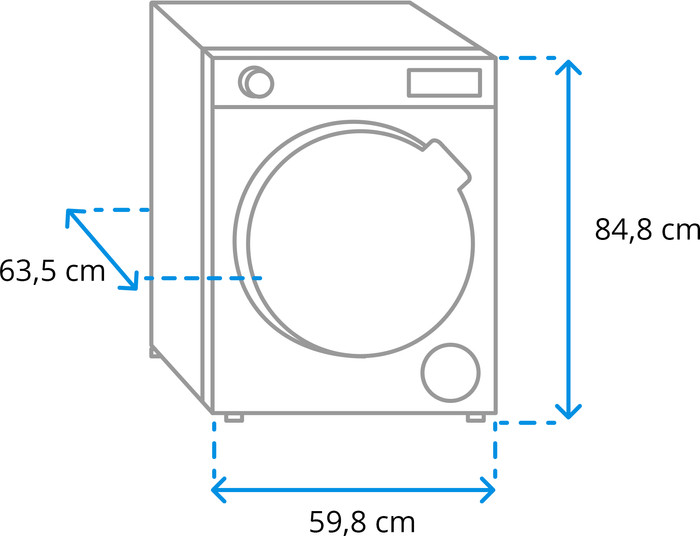 Bosch WNG254A9BY i-DOS - 10,5/6 kg visual Coolblue 1
