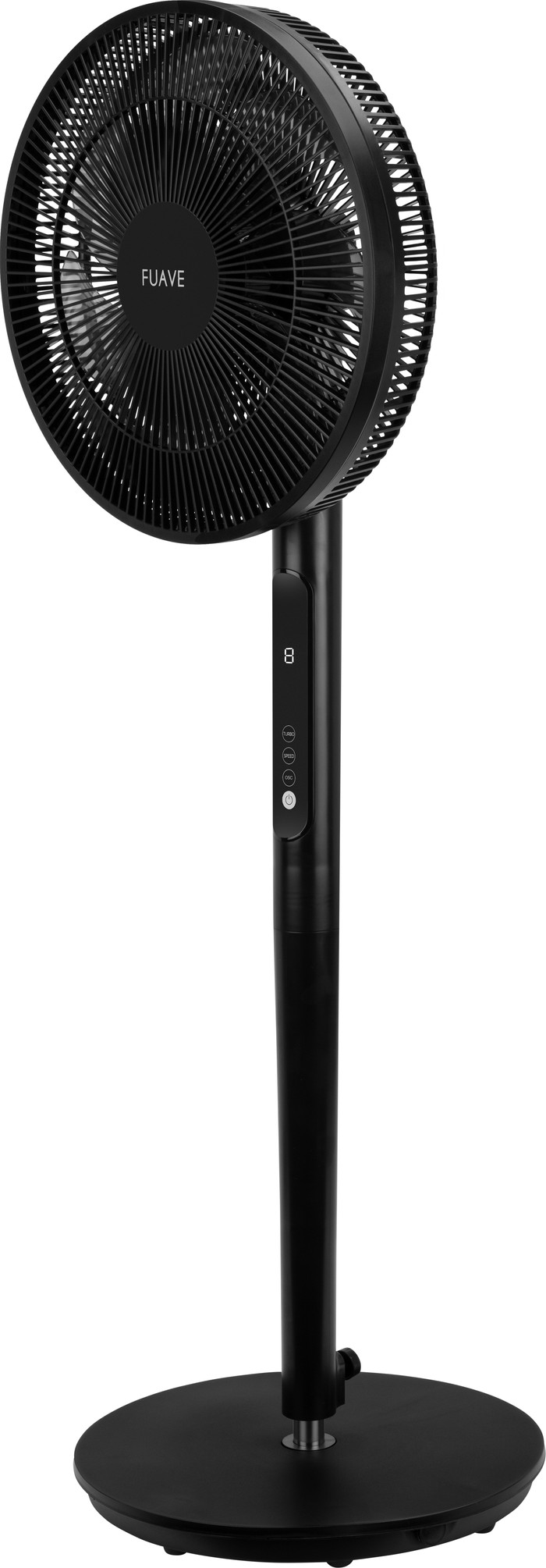 Fuave Quiet Air SF120DCPB Black right side