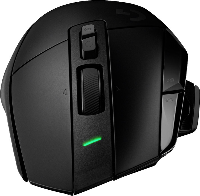 Logitech G502 X Plus Lightspeed Draadloze Gaming Muis Zwart voorkant