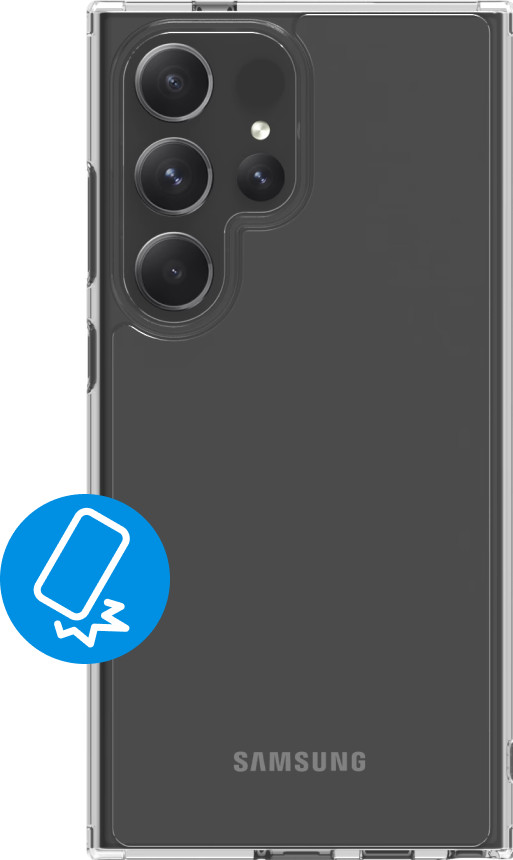 BlueBuilt Protective Back Cover Samsung Galaxy S24 Ultra Transparent Main Image