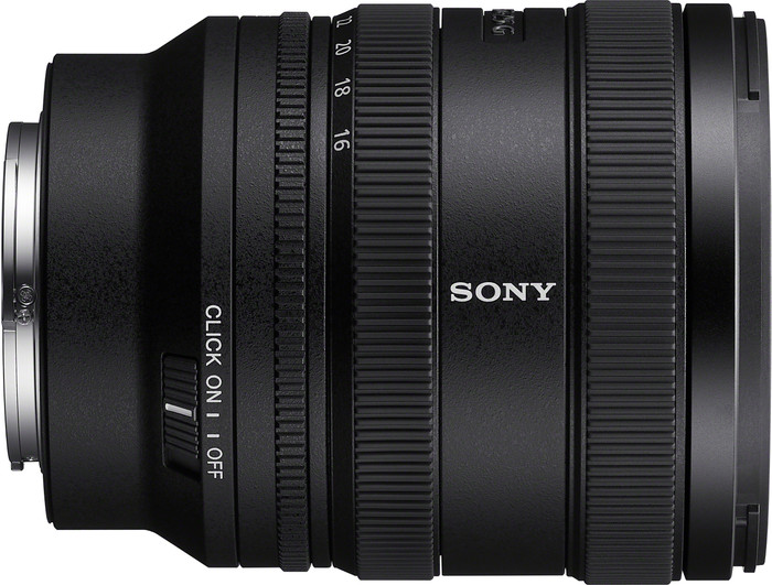Sony FE 16-25mm f/2.8 G right side