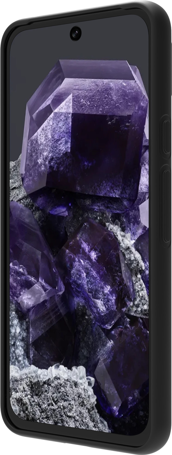 BlueBuilt Google Pixel 8a Back Cover Black left side