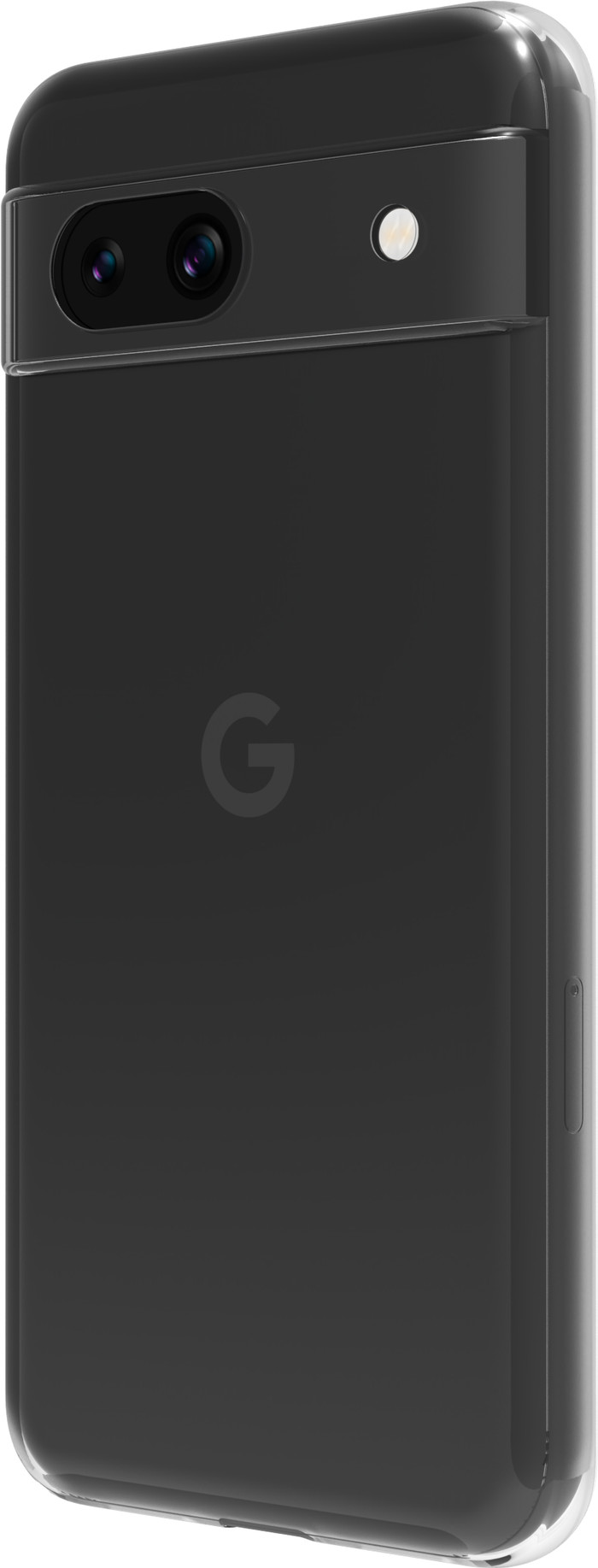 BlueBuilt Google Pixel 8a Back Cover Transparant rechterkant