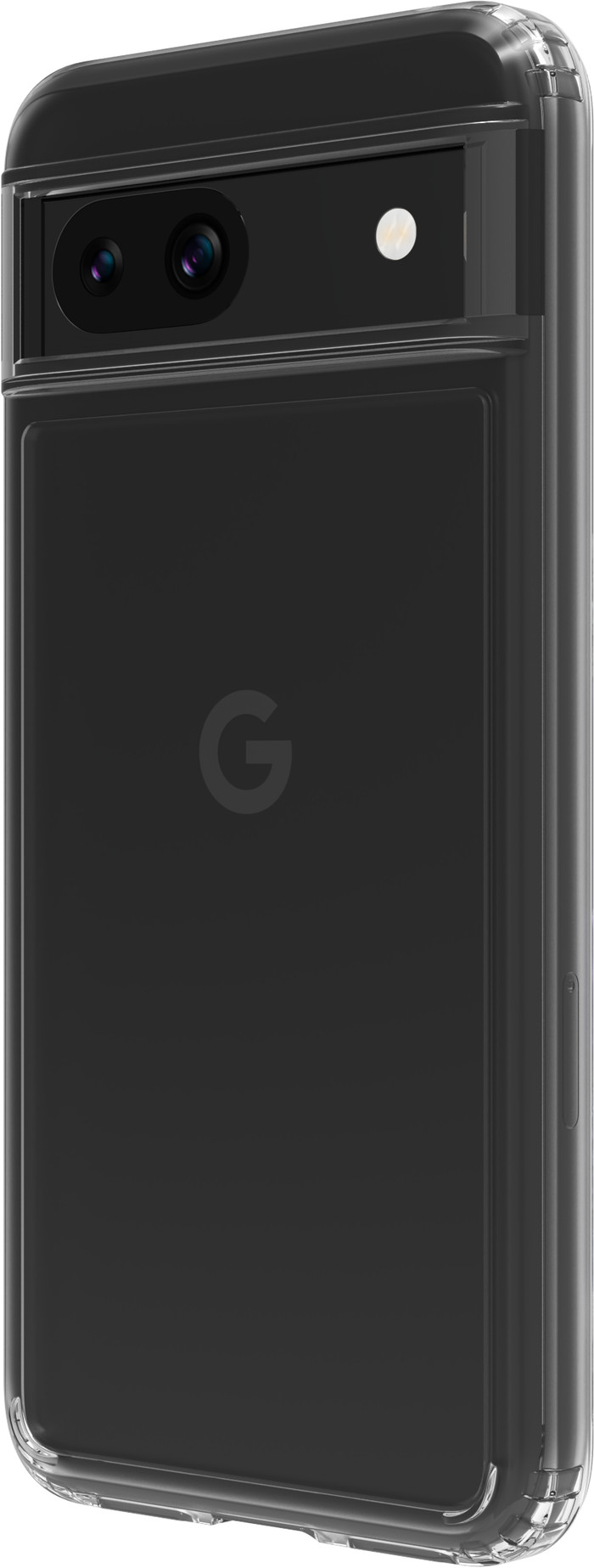 BlueBuilt Google Pixel 8a Protective Back Cover Transparant rechterkant