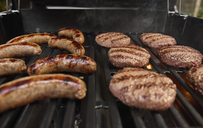 Weber Spirit E-310 Zwart product in gebruik