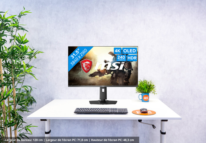 MSI MPG 321URX QD-OLED visuel Coolblue 1