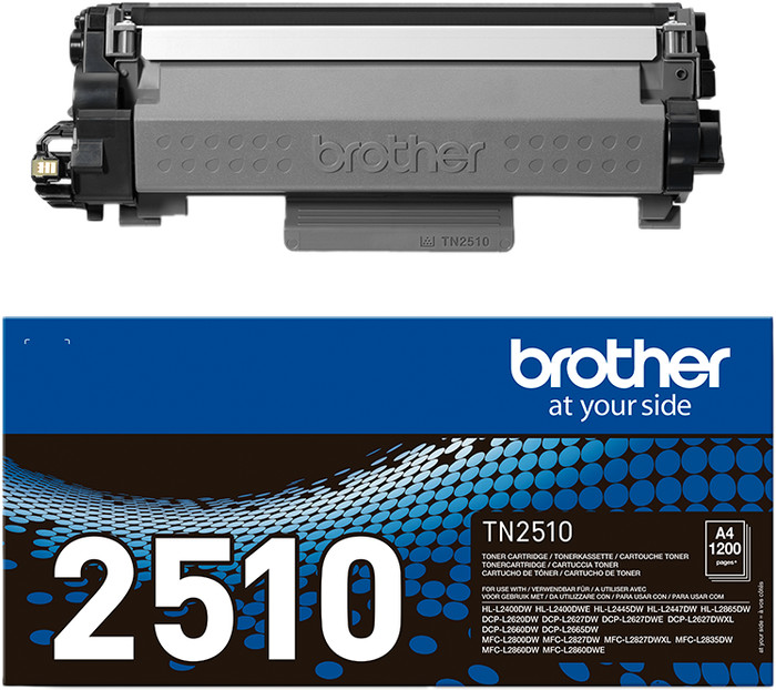 Brother TN-2510 Toner Zwart detail