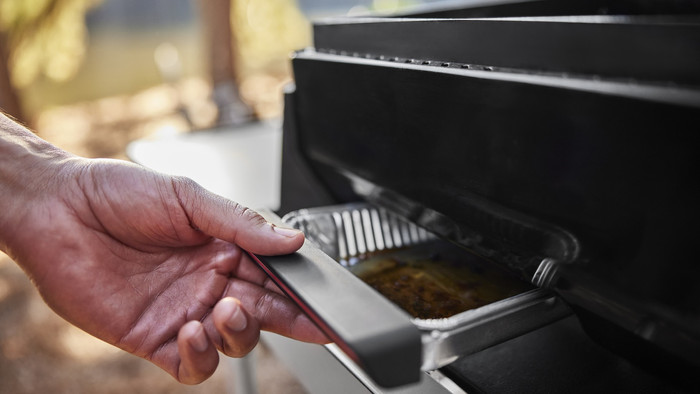 Weber Slate GP 43 cm Premium Plancha Black detail