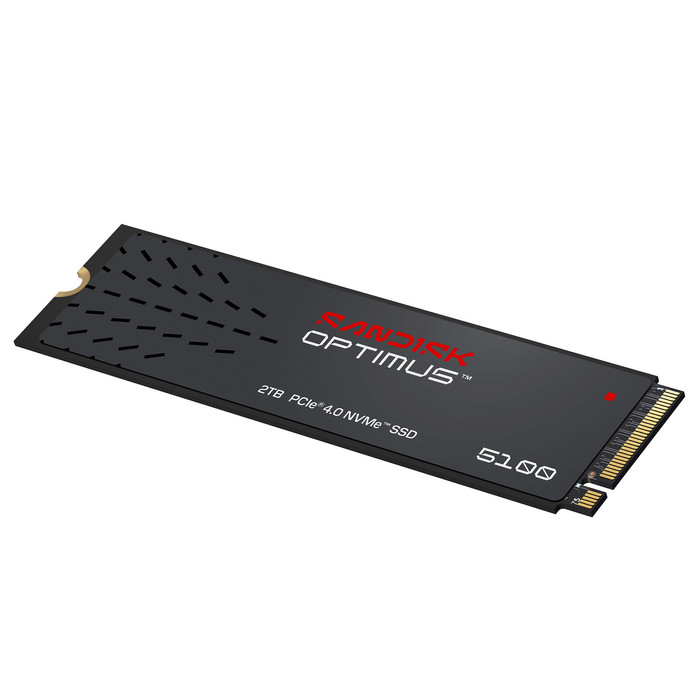 SANDISK Optimus 5100 2TB NVMe SSD voorkant
