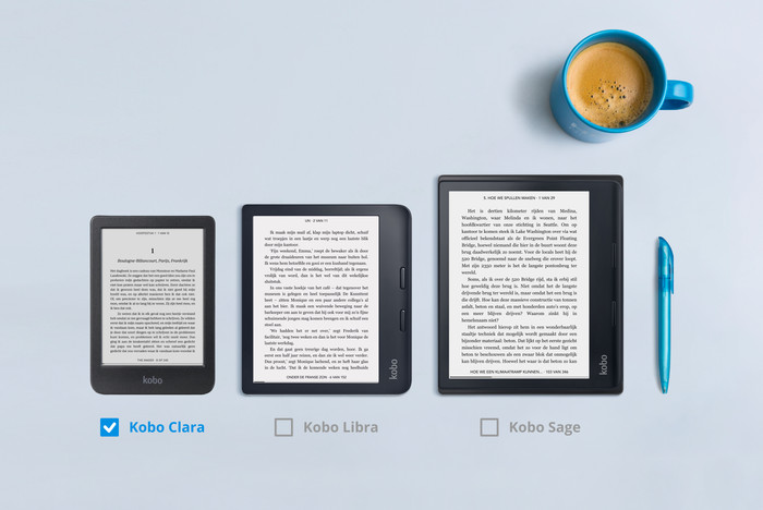 Kobo Clara Colour Zwart visual Coolblue 1