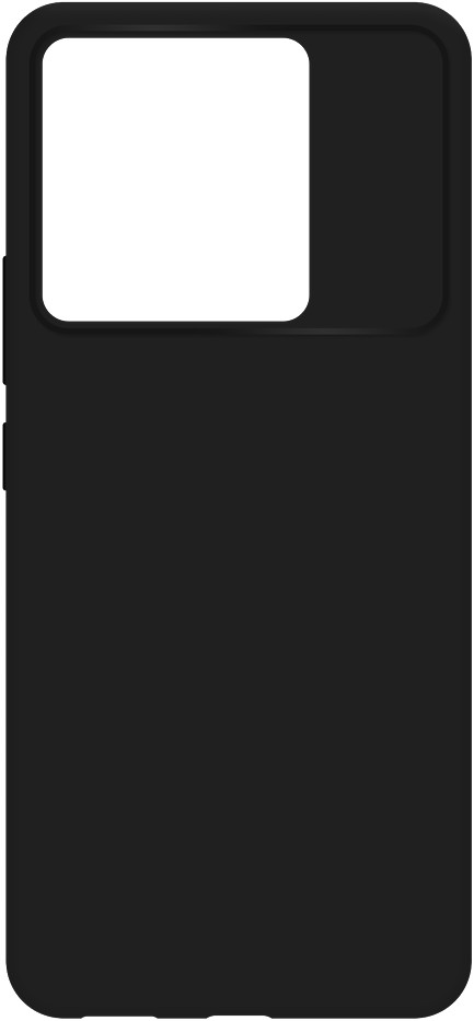 Just in Case Soft Design Xiaomi Poco X6 Back Cover Black front