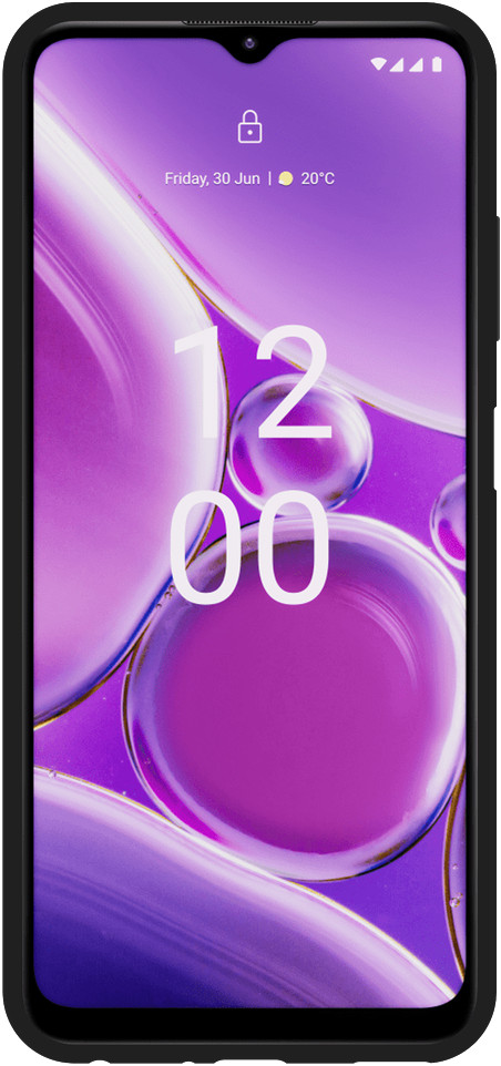 Just in Case Soft Design Nokia G42 Back Cover Noir avant