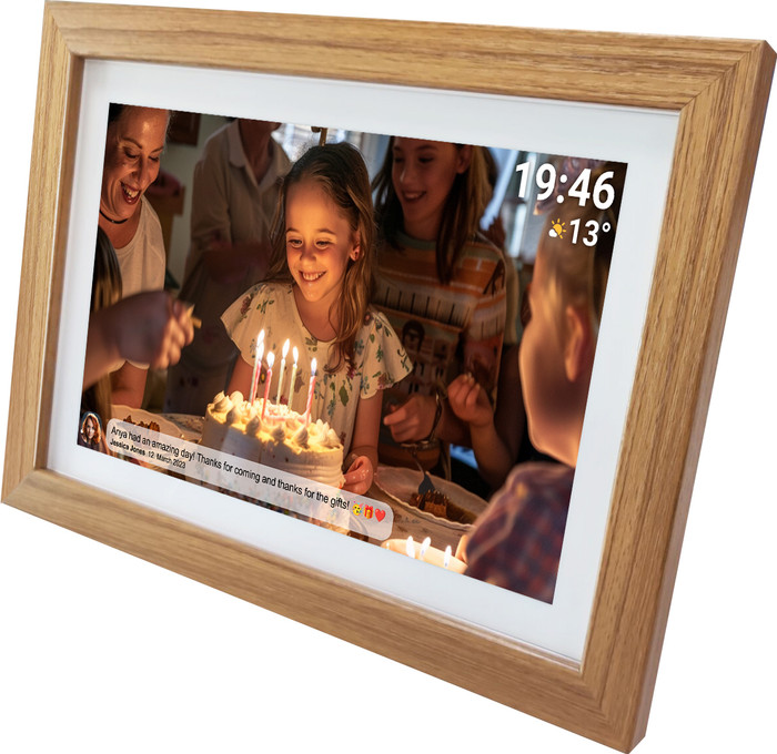 Denver PFF-1543 Light Wood left side