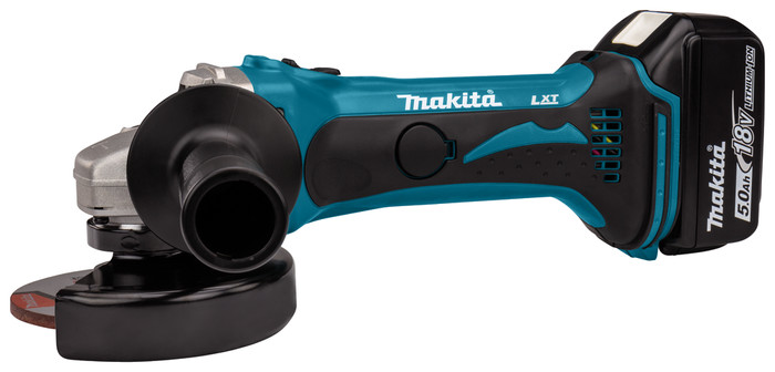Makita DGA452Z (sans batterie) côté droit
