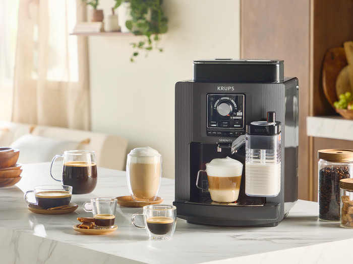 Krups Serenity Milk EA402H detail