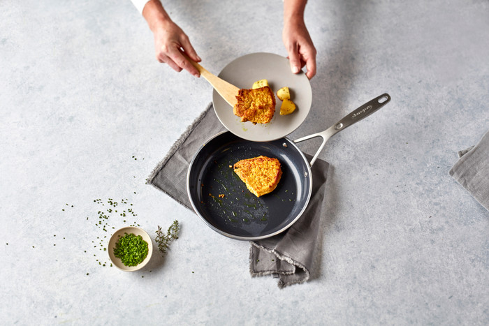 Demeyere Alu Industry 3 Ceraforce Poêle à Frire 24 cm produit à l'usage