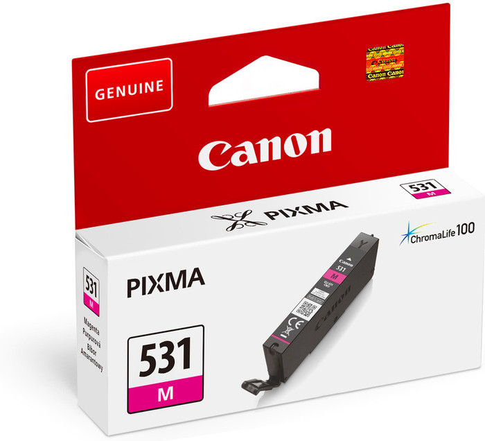 Canon CLI-531M Cartouche Magenta emballage