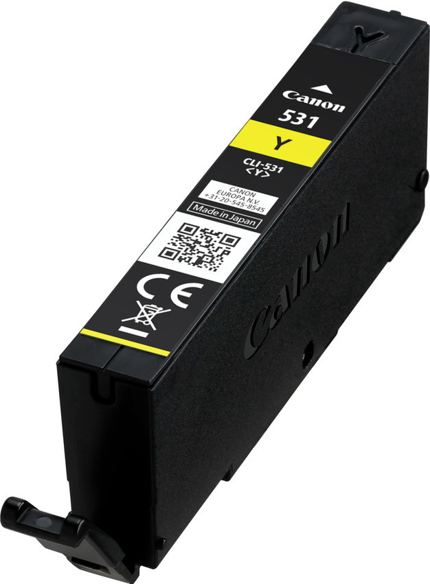 Canon CLI-531Y Cartouche Jaune dessus