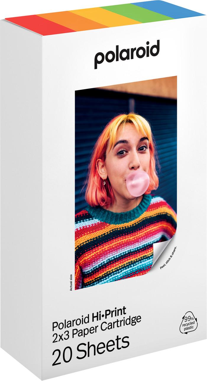 Polaroid Hi-Print 2x3 Photo Paper (20 units) front