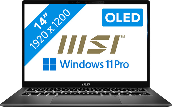 MSI Prestige 14 AI+ D3MG-048BE OLED Azerty Main Image