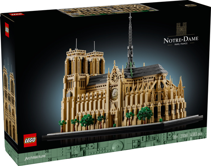 LEGO Architecture Notre-Dame de Paris 21061 packaging