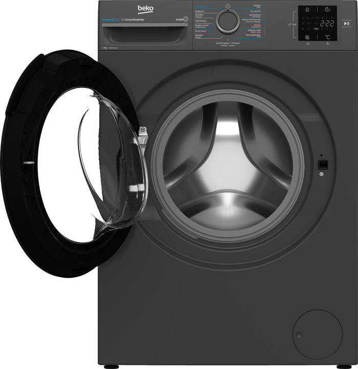 Beko BM3WFT3841A SteamCure + Beko BM3T3824A SteamCure intérieur