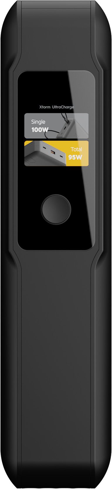 Xtorm NextGen Batterie Externe 100 W 60 000 mAh Noir côté gauche