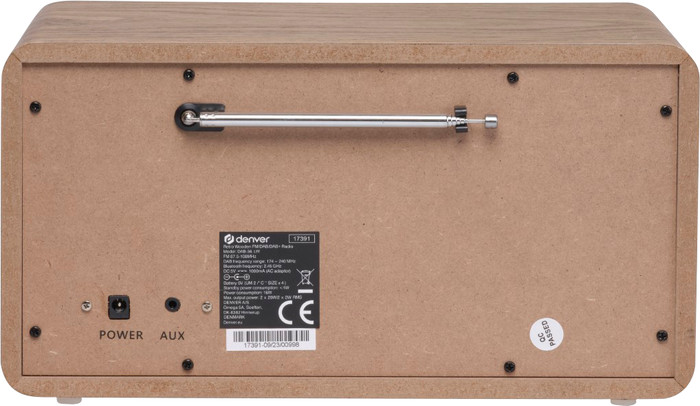 Denver DAB-36 Brun Clair arrière