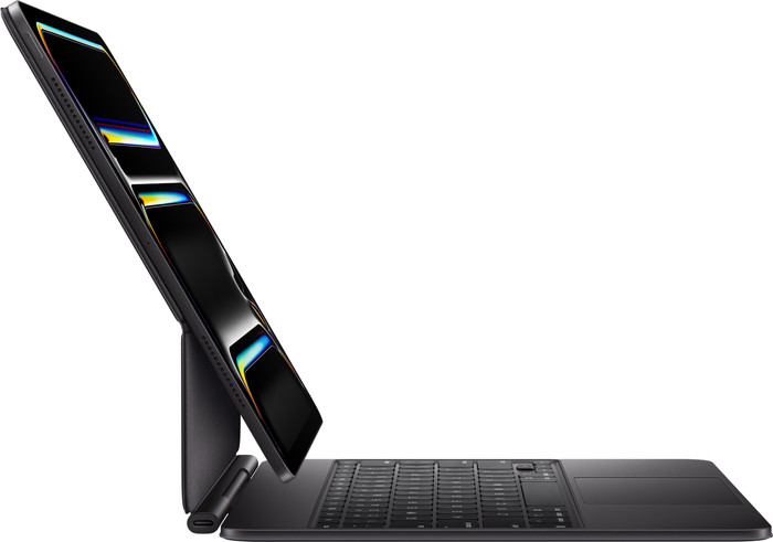 Apple iPad Pro (2024) Nano 13 inches 1TB WiFi + 5G Black + Apple Magic Keyboard AZERTY back
