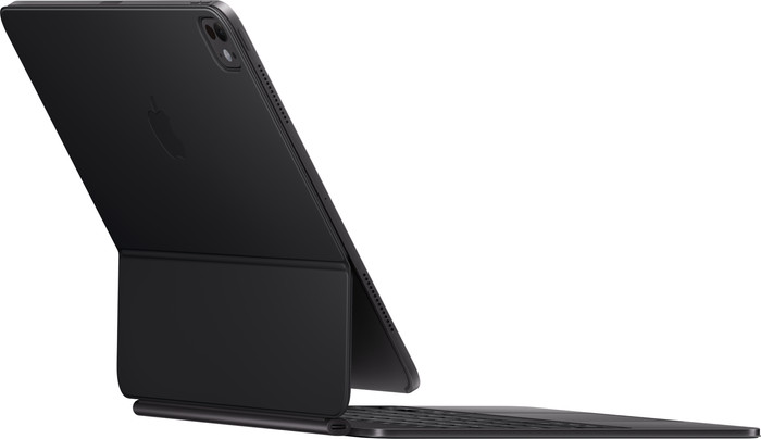 Apple iPad Pro (2024) Nano 13 inches 1TB WiFi + 5G Black + Apple Magic Keyboard AZERTY left side