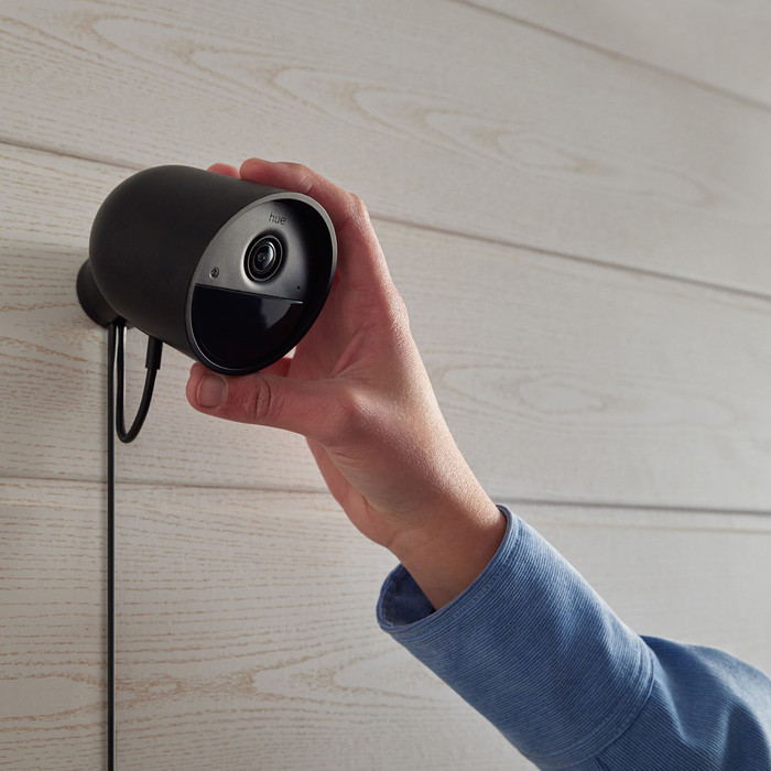 Philips Hue Secure Wired Security Camera Black 2-pack visual supplier