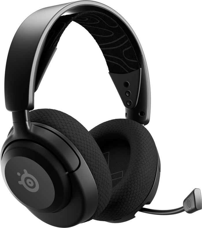 SteelSeries Arctis Nova 5 Draadloze PC headset - Zwart linkerkant
