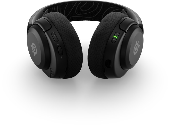 SteelSeries Arctis Nova 5 Draadloze PC headset - Zwart onderkant