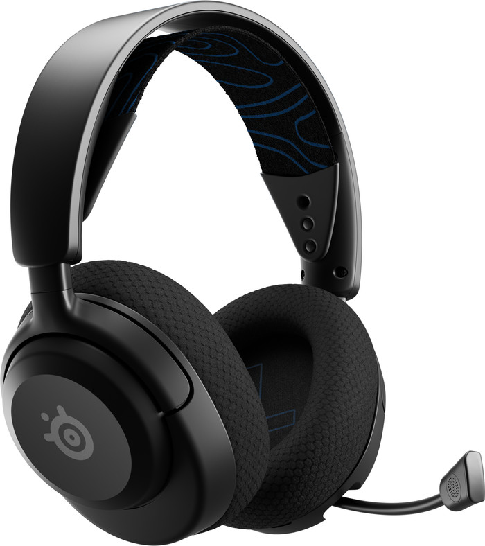 SteelSeries Arctis Nova 5P Draadloze PlayStation headset - Zwart linkerkant