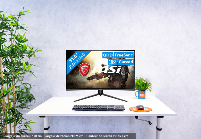 MSI G32CQ5P visuel Coolblue 1