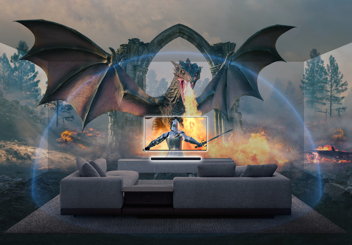 Sony Bravia Theatre Bar 9 product in use