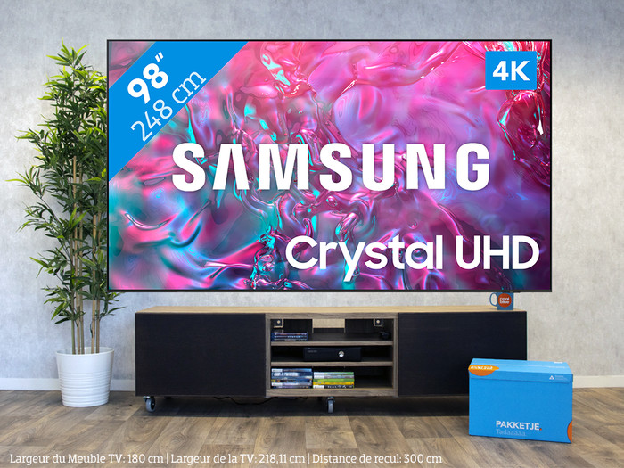 Samsung Crystal UHD 98DU9070 (2024) visuel Coolblue 1