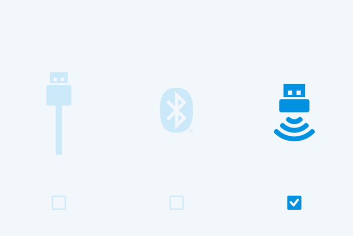 BlueBuilt Sans Fil USB Clavier AZERTY + BlueBuilt Nexum Souris Sans Fil visuel Coolblue 1