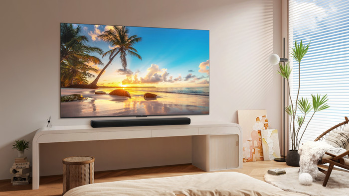 TCL 4K LED 43P61B + TCL S45H 2.0 Barre de Son produit à l'usage