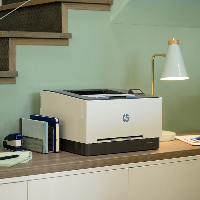 HP Color LaserJet 3202dw product in use