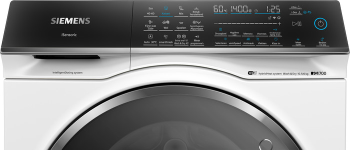 Siemens WN54C2A0NL 10.5/6 kg detail