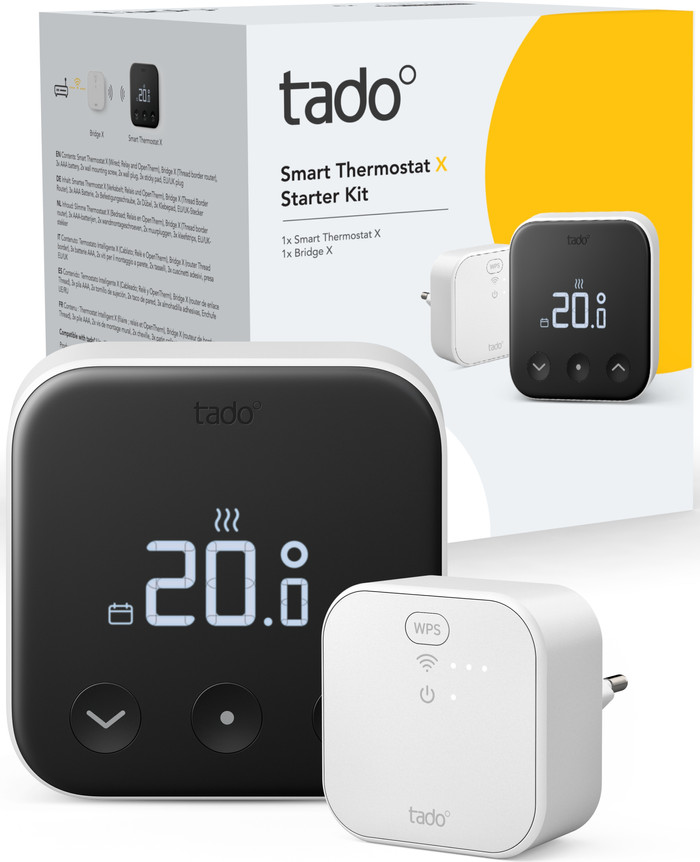 Tado Slimme Thermostaat X Startpakket voorkant
