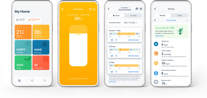 Tado Smart Thermostat X Starter Pack + 2 Radiator Knobs visual supplier