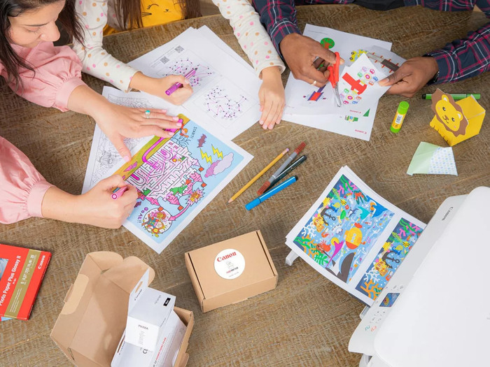 Canon PIXMA TS7750i product in gebruik